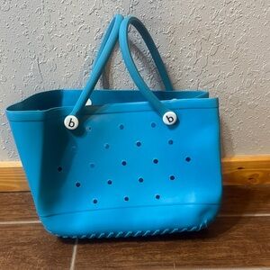 Small Bogg Blue Tote Bag